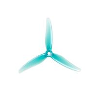 Tri-hélices de 5 Pouces, 16 pièces, 8 Paires, Compatible avec Moteurs sans balais, adaptées aux Drones de Course FPV, compatibles avec 51466(8 Pair Blue)