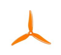 Tri-hélices de 5 Pouces, 16 pièces, 8 Paires, Compatible avec Moteurs sans balais, adaptées aux Drones de Course FPV, compatibles avec 51466(8 Pair Orange)