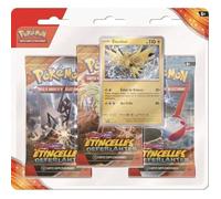 Tri Pack 3 Boosters EV08 Étincelles Déferlantes : Électhor - Pokémon