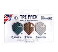 TRI PACKS FLIGHTS( PACK 9 AILETTES CARBON)