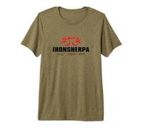 Tri Sherpa Triathlète Triathlon Support Crew Inspiré T-Shirt Haut de Gamme