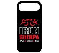 Tri Sherpa Triathlon Haul Cheer Kiss pour Mon triathlète Coque pour iPhone Air
