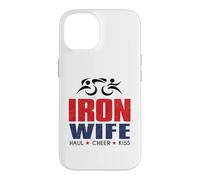 Tri Sherpa Wife Triathlon Support USA Cheer Gear Coque pour iPhone 14