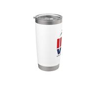 Tri Sherpa Wife Triathlon Support USA Cheer Gear Gobelet isotherme en acier inoxydable double paroi