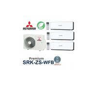 Tri-split PREMIUM SCM60ZS-W + 2 SRK15ZS-WF + 1 SRK35ZS-WF Mitsubishi Heavy Industries - Mitsubishi