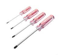 Tri-Wing Jeu de 4 tournevis de précision Y0-Y3 en acier au chrome vanadium pour console de jeu Nintendo
