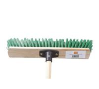 Triage Elaston Vert 40cm Manche 140cm Balais de Rue Balai Ménage Haut