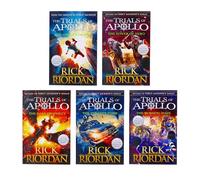 Trials of Apollo Series 5 Books Collection Set By Rick Riordan (The Hidden Oracle, The Dark Prophecy, The Burning Maze, The Tyrant’s Tomb, The Tower of Nero) - Rick Riordan
