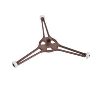 Triangle 1PC Triangle Plaque de four à micro-ondes Bac Rogue rotative Rouleau de support Rouleau de remplacement Assemblage de l'anneau de remplacement pour micro-ondes 24,5 cm de diamère Diapar à mi
