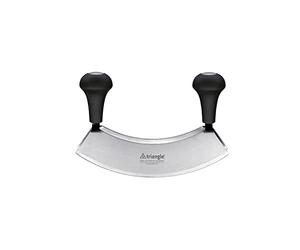 Triangle 41 234 18 02 Hachoir Berceuse en Acier durci, 23 cm