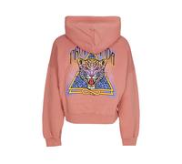 Triangle a capuche courte W pour femmes Jaguar Cropptop Hoodie Clay CLAY M