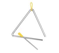 Triangle Bell, avec Instrument de Percussion Striker, Instrument Triangulaire Musical pour Explorer Le Monde de la Musique (6 Pouces)