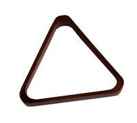 Triangle bois SUPREME - Chêne foncé - 50 8 mm - Pour 15 billes - Adulte