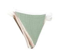 Triangle Bunting Banner - Portable Banner Flags, 2.6m Pennant Banners | Washable Nursery Garland Triangle Bunting Flag for Living Room, Playroom and Kindergarten