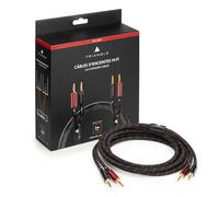 Triangle - Câbles Enceintes Prémontés avec Fiches Banane Red Serie 2x3m - Cuivre OFC 99,99% Pur - Qualité Audiophile - Compatible Amplificateur & Enceintes Passives (Paire)