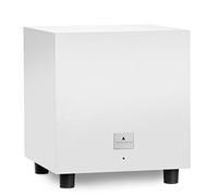 Triangle - Caisson de Basse Tales 340 avec Amplificateur 200W - Bass Reflex - Haut-Parleur 25 cm - Entrées RCA/LFE - Polyvalent Musique et Home-Cinéma - 342 x 383 x 357 mm - Blanc