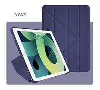 Triangle Capa Cover pour IPad, 10e, 2022, 8e, 9e, 7e, 10.2, 5e, 6e génération, Air 4, 5, 9.7, Pro 11, 10.9, 12.9, 2022-iPad Pro 12.9 2022-Marine