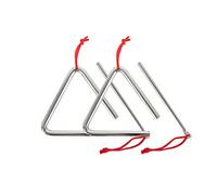 Triangle Classic Cantabile avec Maillet 10 cm Lot de 2, Réponse rapide