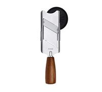 Triangle - Coupe truffes manche en bois de noyer avec protège-doigts