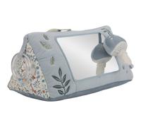 Triangle d'activités bleu, jaune, vert, beige, mult TU