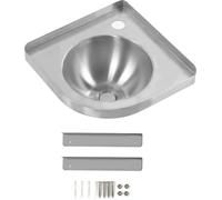 Triangle d'angle bassin lavabo finition brossée cuisine salle de bains lavage des mains pour bateau caravane RV camper