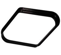 Triangle de billard à 9 boules en plastique 57,2 mm Noir