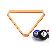 Triangle de billard standard - Accessoires de sport américains, support de billard, accessoire de table parfait pour l'entraînement, les matchs d'enseignement, les joueurs de bar de hall