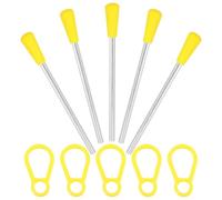 Triangle de Percussion en Fer et Plastique pour Débutants, Maillets | Prise Confortable, Têtes de Frappe Stables, Son Plus Plein, Outil à Main pour Apprentissage Musical
