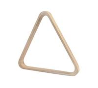 Triangle de piscine en bois 57,2 mm Blanc
