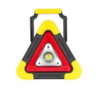 Triangle De Sécurité Routière - Feu De Signalisation D'urgence À Éclairage Solaire Avec Système Led À Quatre Modes, Marqueur D'avertissement De Veille Portable Pour Véhicules, Camions, Remorques, Auto
