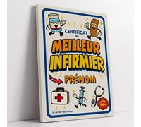 Triangle Déco Diplôme Infirmier personnalisé prénom - Cadeau remerciement soignant