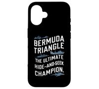Triangle des Bermudes Disparitions mystérieuses inexpliquées Coque pour iPhone 16
