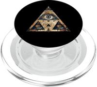 Triangle des Yeux Franc-maçon pour Tarot PopSockets PopGrip pour MagSafe