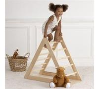Triangle d escalade enfant pin 80x93cm - Atmosphera createur d'interieur