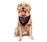 Triangle Élégantes De Chien 30X70Cm Maroc, Amérique, Cœurs, Drapeau Marocain Bavoir Bandana Triangulaire Chiens Doux Et Confortable Bandana Chien Chats pour Animal De Compagnie