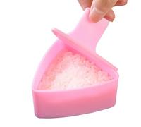 Triangle en forme d'Onigiri - Machine à boules de 8,5x8,5x4 cm, façonneur de à sushi | Matériau PP lisse antiadhésif, facile à démouler, outil de cuisine durable, préparation de collations de