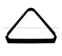 Triangle en plastique Noir 10 x 2 balles