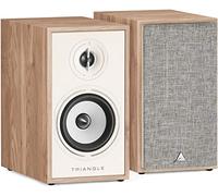 Triangle - Enceinte Bibliothèque Hi-FI BOREA BR02 - Puissance Admissible 80W - Rendement 89 DB/W/m - Polyvalente Musique et Home-Cinéma - 176 x 310 x 274 mm - Chene Clair (Paire)