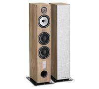 Triangle - Enceinte Colonne Hi-FI Antal EZ - Puissance Admissible 120W - Rendement 92 DB/W/m - Polyvalente Musique et Home-Cinéma - 200 x 1090 x 345 mm (Chêne Clair, Paire)