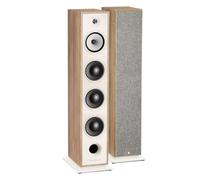 Triangle - Enceinte Colonne Hi-FI BOREA BR09 - Puissance Admissible 170W - Rendement 92 DB/W/m - Haut-parleurs 16 cm - Polyvalente Musique et Home-Cinéma - 206 x 1095 x 314 mm - Chêne Clair (Paire)