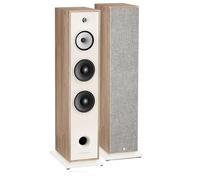 Triangle - Enceinte Colonne Hi-FI BOREA BR10 - Puissance Admissible 200W - Rendement 92 DB/W/m - Haut-parleurs 21 cm - Polyvalente Musique et Home-Cinéma - 245 x 1110 x 380 mm - Chêne Clair (Paire)