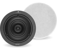 Triangle Enceinte encastrable pour plafond Secret ICT4 – 90W, coaxial 10 cm, Ø190×75 mm (pièce)