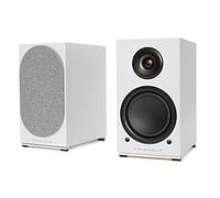 Triangle - Enceintes Actives AIO Twin - Enceintes Bibliothèque Wi-FI & Bluetooth avec Amplificateur 2x50W - Audio HD - Entrées Phono/Platine + TV Optique - 165 x 304 x 235 mm - Blanc Givré (Paire)