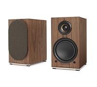 Triangle - Enceintes Actives AIO Twin - Enceintes Bibliothèque Wi-FI & Bluetooth avec Amplificateur 2x50W - Audio HD - Entrées Phono/Platine + TV Optique - 165 x 304 x 235 mm - Érable Brun (Paire)