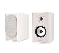 Triangle - Enceintes Actives BOREA BR02 Connect - Enceintes Bibliothèque Bluetooth avec Amplificateur 2X 50W - Audio HD - Entrées Phono/Platine TV Arc & USB - 176 x 310 x 274 mm - Crème (Paire)