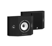 Triangle - Enceintes Surround Home-Cinéma BOREA BRS1 - Dipôle/Bipôle - 2 Voies - Puissance Admissible 90W - 380 x 275 x 150 mm - Noir (Paire)