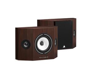 Triangle - Enceintes Surround Home-Cinéma BOREA BRS1 - Dipôle/Bipôle - 2 Voies - Puissance Admissible 90W - 380 x 275 x 150 mm - Noyer (Paire)