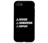 Triangle Fractal Géométrie Divide Subdivide Repeat Coque pour iPhone SE (2020) / 7/8