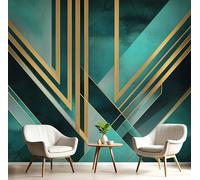 Triangle Géométrique Abstrait Papier Peint Décoratif, Textures Réalistes Papier Peint En Soie, Convient Pour Les Salons, Les Chambres, Salles Bains Murs Bureaux Gris 308X220 Cm