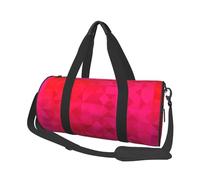 Triangle Géométrique Fuchsia, Sac de Voyage de Grande capacité, Sac à Main Rond, Sac de Voyage de Sport, fourre-Tout, Sac de Fitness